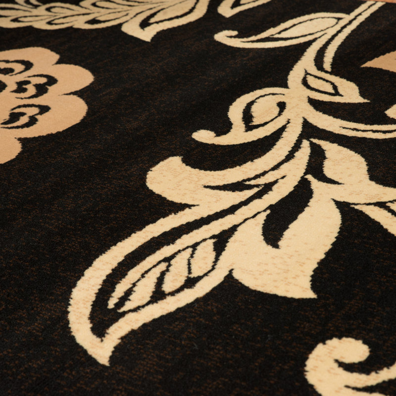 Tapis beige / brun Plattsmouth, Rectangle 7 pi 10 po x 10 pi 6 po