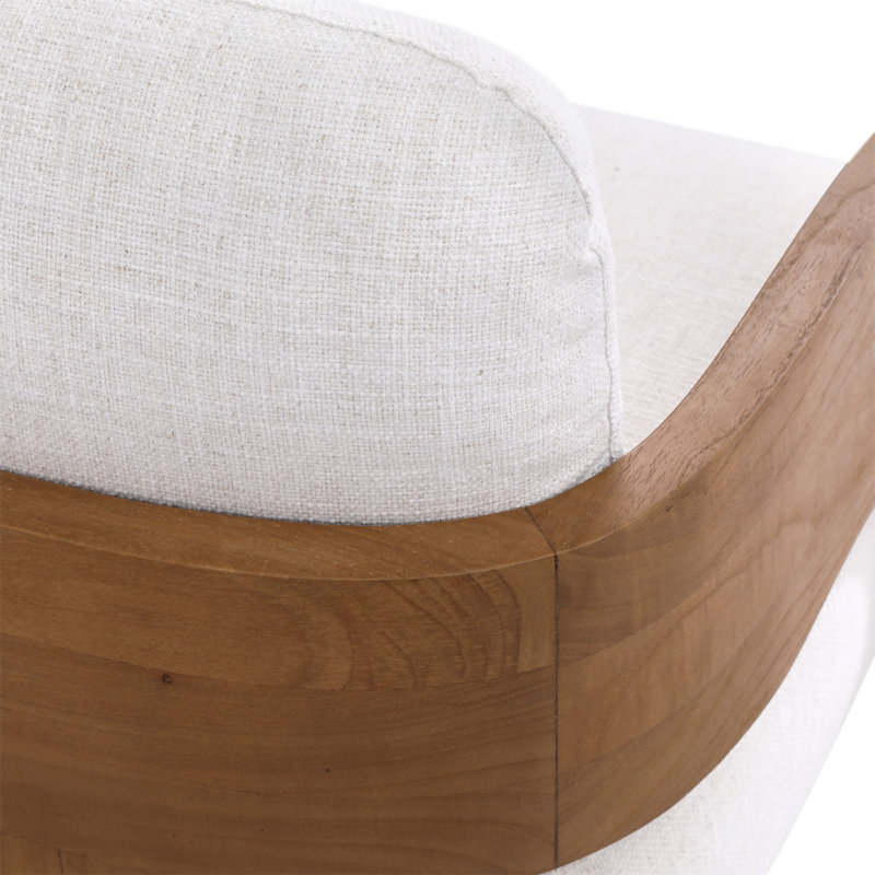 Maravi Upholstered Occasional Chair, Beige