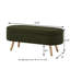 Banc de rangement avec repose-pieds ovale Boucle-1997922308