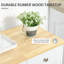 All-Scene Sideboard Buffet Storage - 2 Doors & 2 Drawers, Adjustable Shelf for Kitchen, Living Room and Hallway