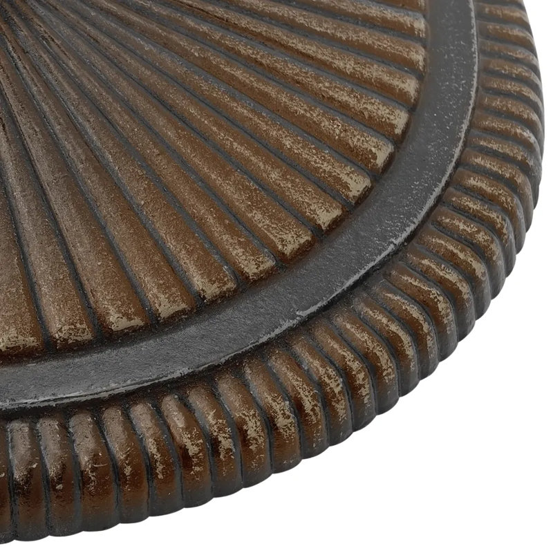 Guenther 9.38kg Cast Iron Free Standing Umbrella Base, Bronze