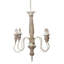Lustre en bois 4 lumières