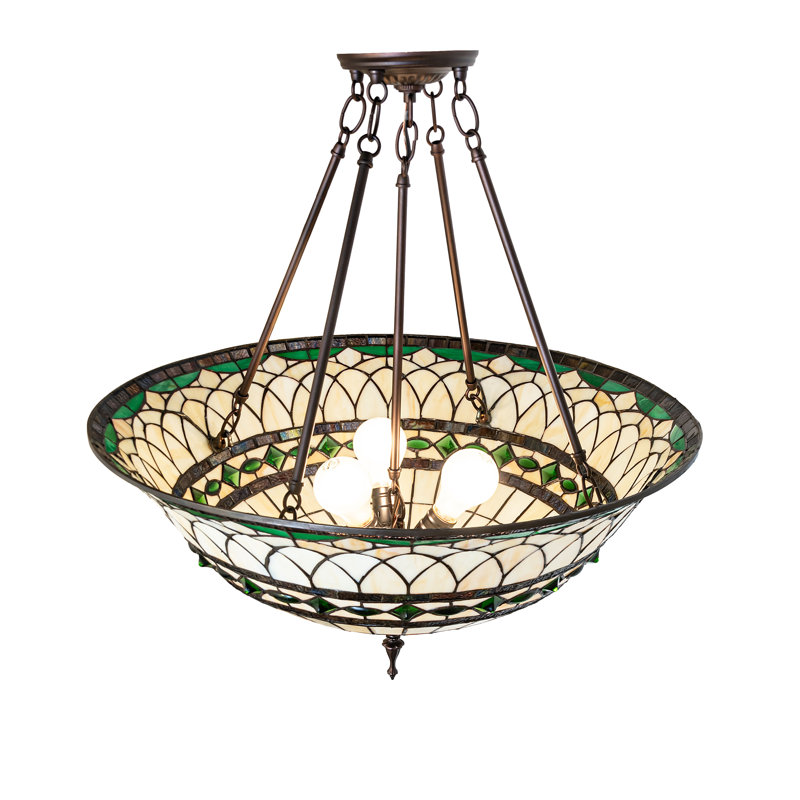 3 - Light Semi Flush Mount