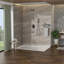 Système de douche polyvalent en acier inoxydable