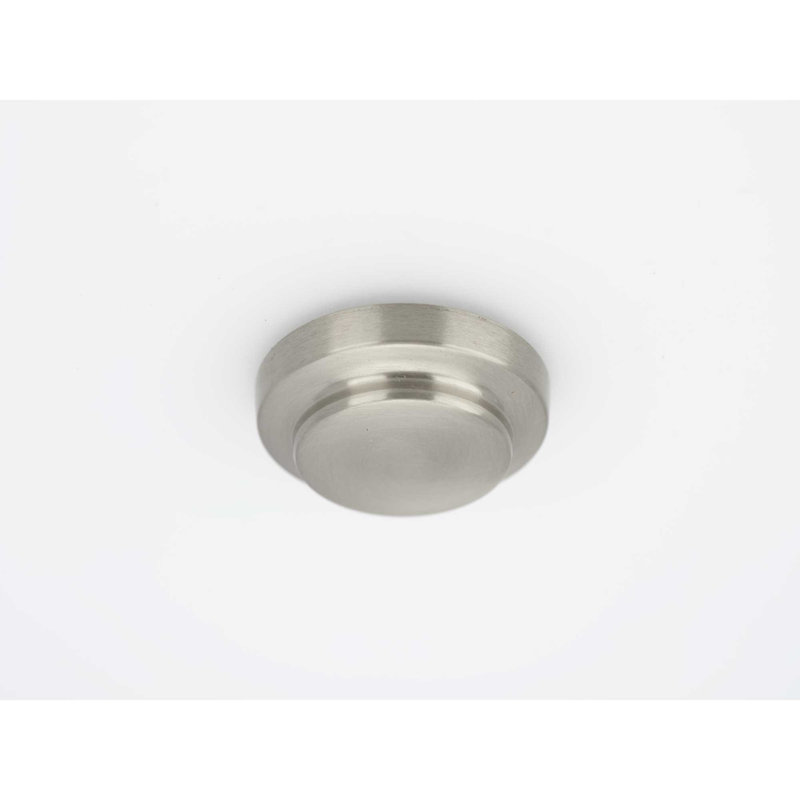 Waddells Glass Flush Mount, Brushed Nickel