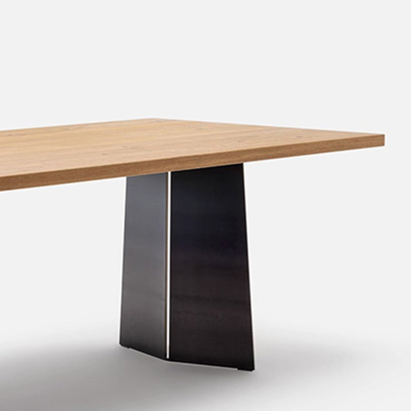 Table de salle à manger, H 29,52 po x L 86,61 po x l 35,43 po