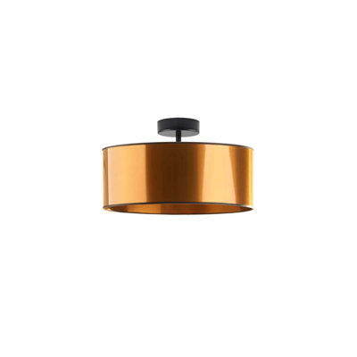 Buil Fabric Semi Flush Mount