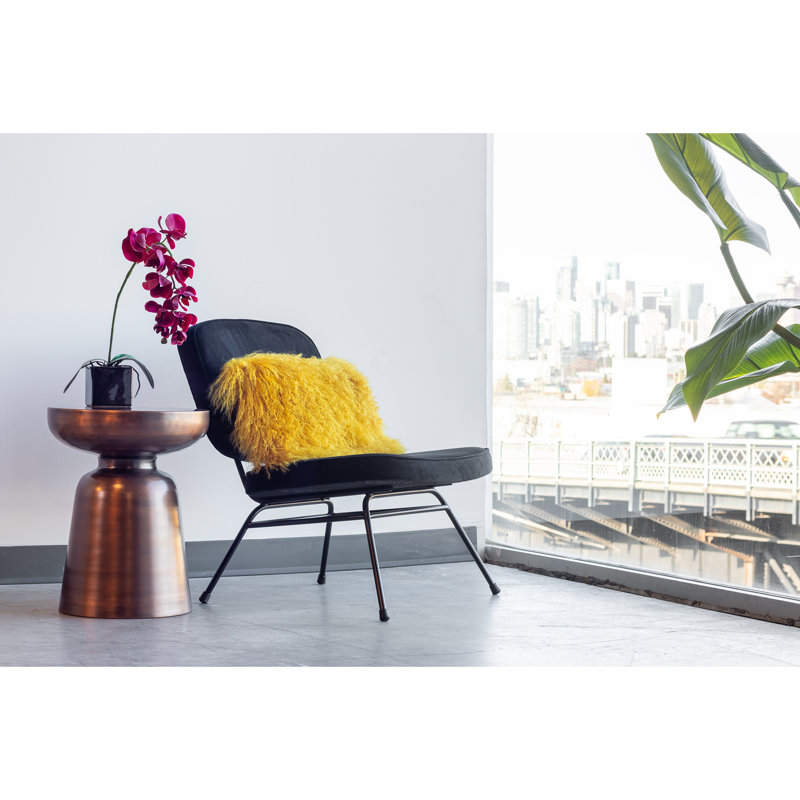 Arthur End Table, Antique Copper