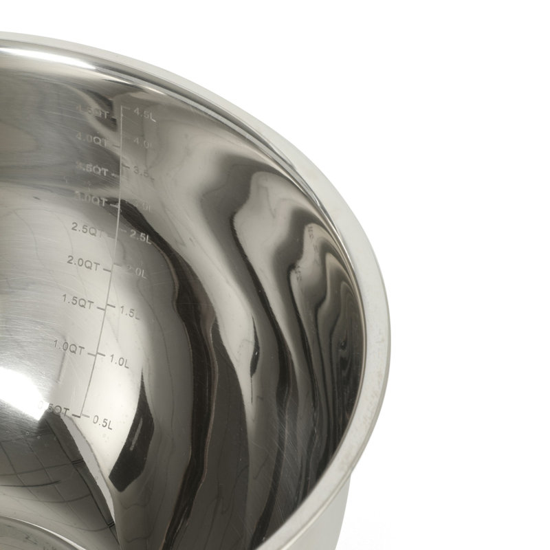 Ensemble de 3 bols à mélanger Calphalon Orbit avec couvercles en verre et base antidérapante en silicone