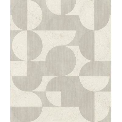 Mid-Century Geometric Wallpaper