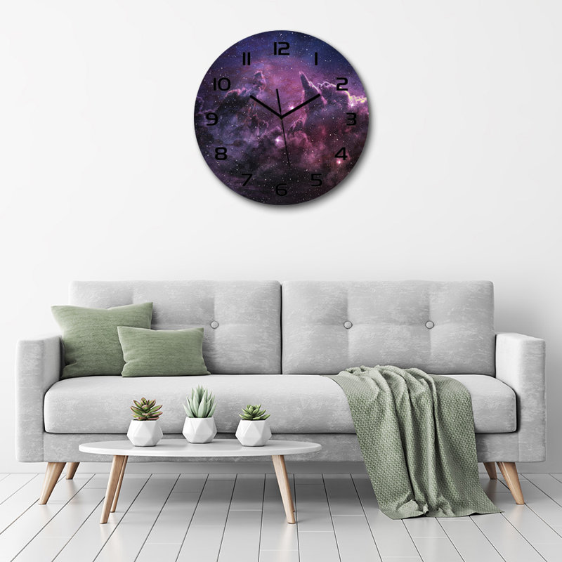 Jorel Glass Wall Clock