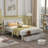 Platform Bed With Under-Bed Drawers