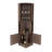 Syrah Corner Bar Cabinet, Two External Shelves