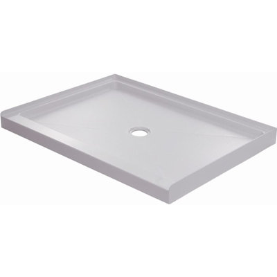 48'' W 34'' D Rectangular Single Shower Base
