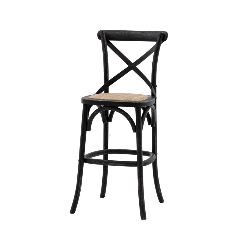 Tressa Counter Stool, Black