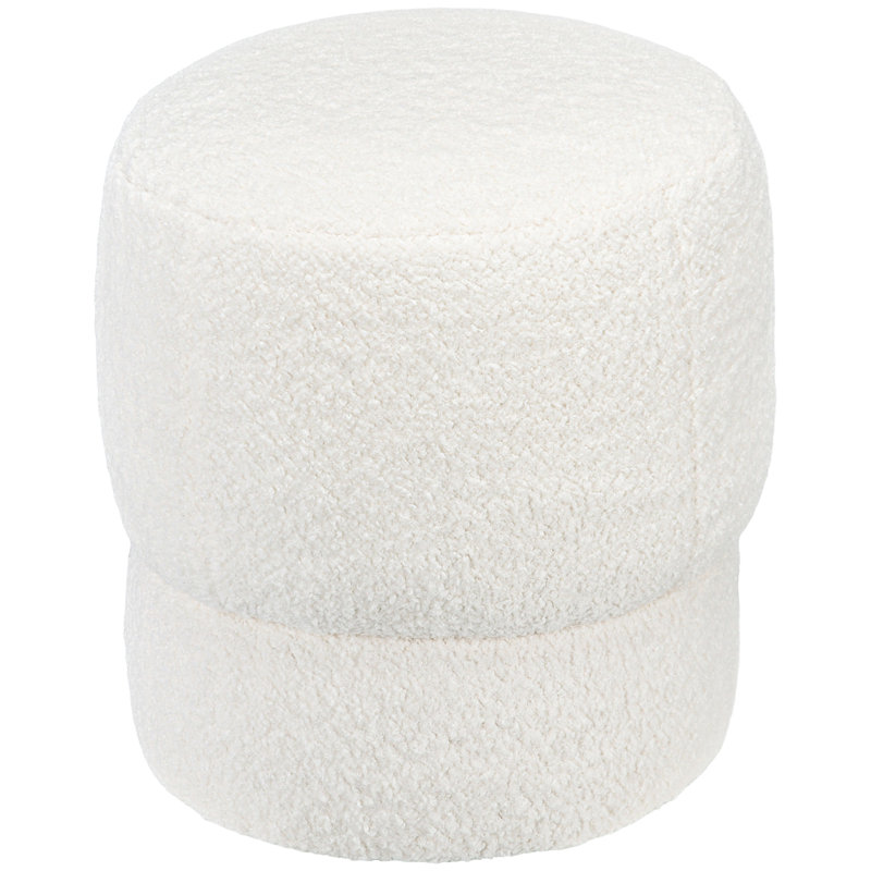 Élégante chambre à coucher avec mousse épaisse et molleton, base stable pour hall d'entrée blanc crème