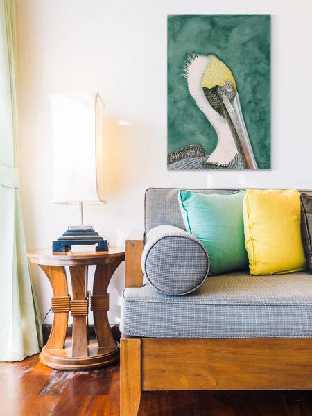 Glenda Roberson - Wrapped Canvas Painting, 45cm H x 30cm W