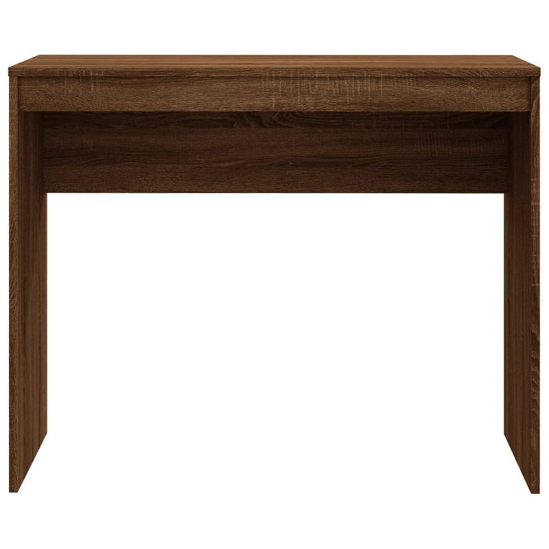 Frogerth Computer Desk, Brown Oak