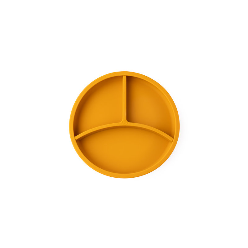 Silicone Divider Plate, Mustard
