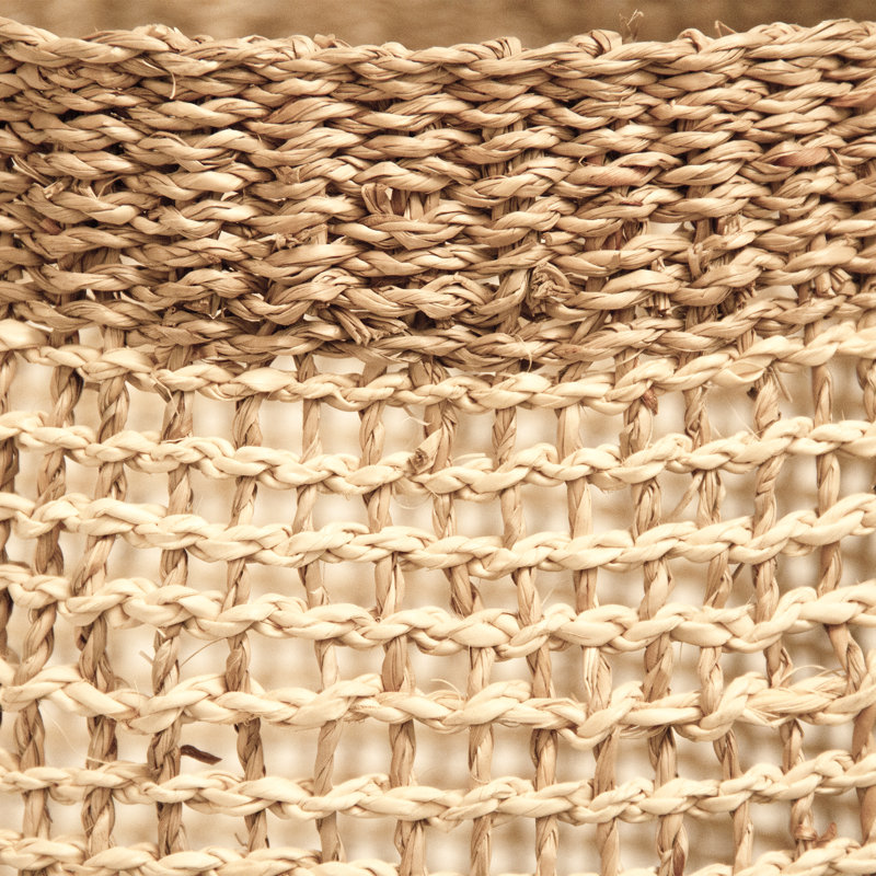 Handmade Seagrass Decorative Basket