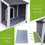 Outdoor Dog House With Multiple Features For Medium-Sized Pets