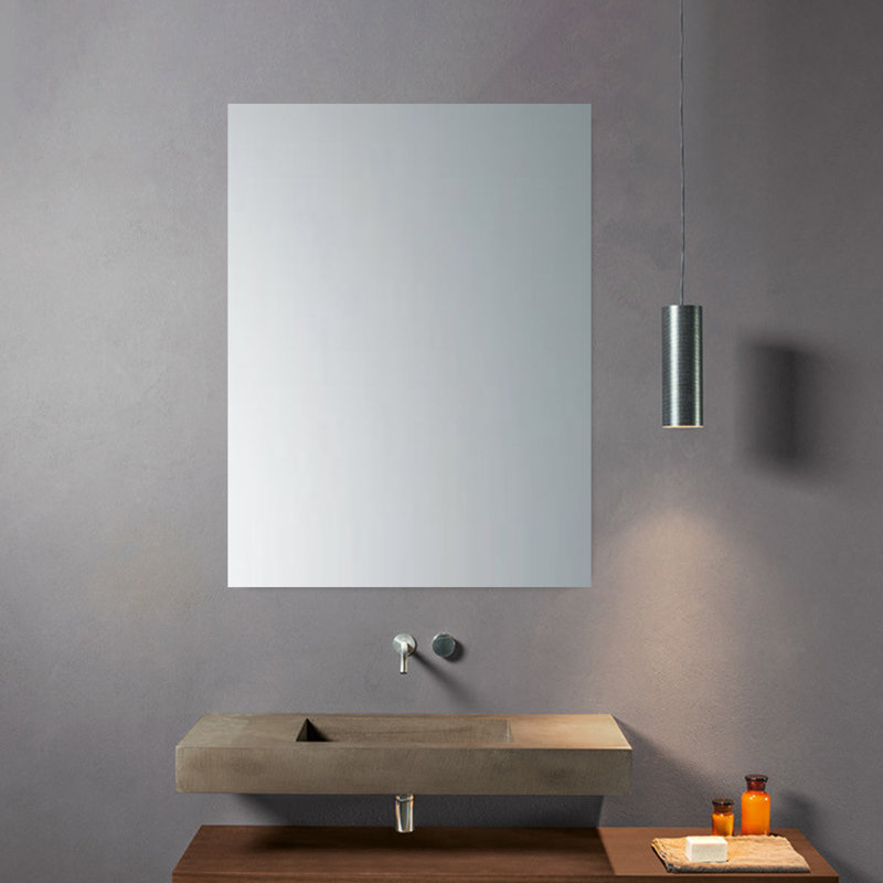 Miroir de salle de bain sans cadre Brecker, 27 po x 19 po