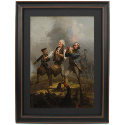 The Spirit of '76 (Yankee Doodle) par Archibald Willard | Reproduction encadrée