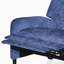 Fauteuil inclinable surdimensionné en tissu texturé-498436239