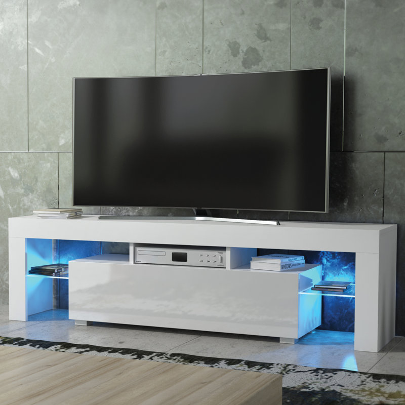 Asani TV Stand for TVs up to 48", White