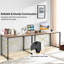 Heeter Modular L-Shaped Steel Writing Desk-1996343202