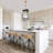 Cherbourg 3 - Light Square/Rectangle Pendant