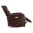 Wyat Sia Geniune Leather Swivel Power Recliner-111633095