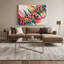 «Hawaiian Flower Sprays», art mural sur toile beige-1527020971