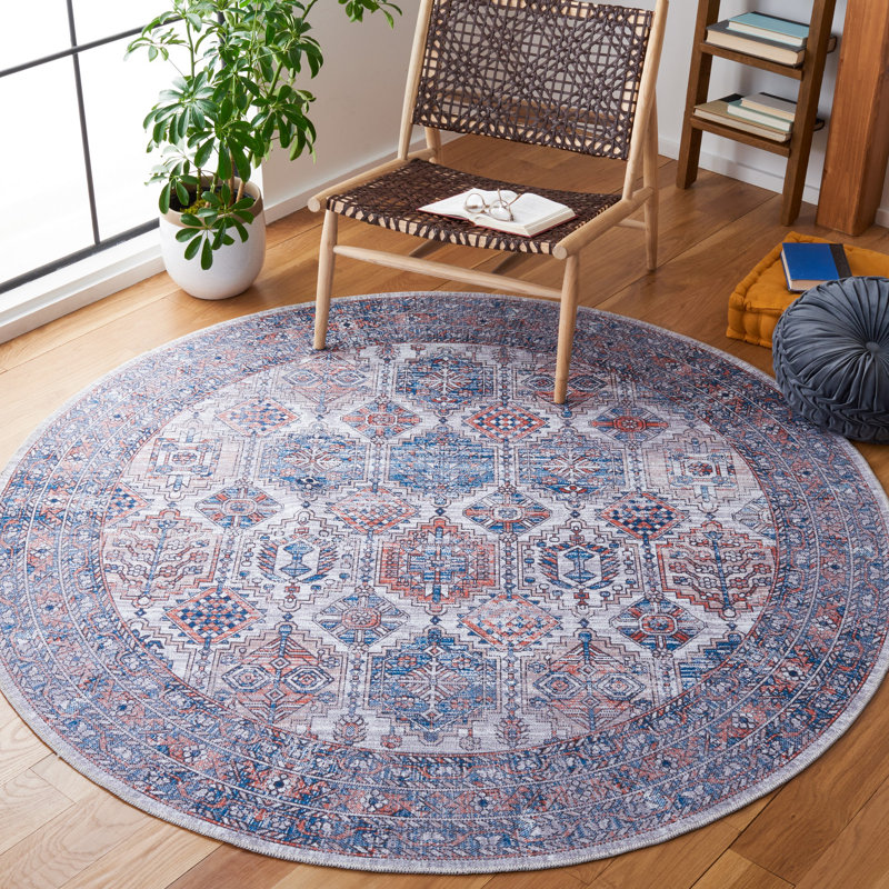 Tapis oriental performance Alshawn, Rond 6 pi 7 po