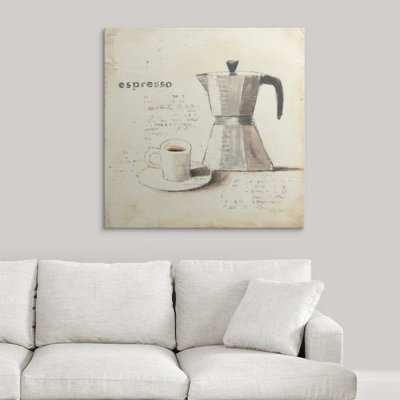 « ii » par emily adams, impression Parisian Coffee