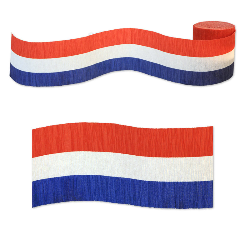 Banderole en crêpe patriotique FR