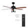 Jadiss 52'' low profile ceiling fan with light