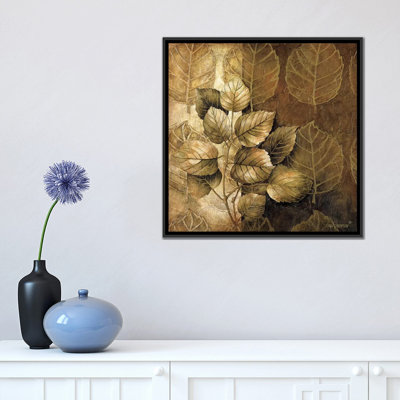 « leaf patterns iii », impression sur toile
