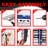 Reel Salty Saltwater 11 Rod Wall Rack-113374151