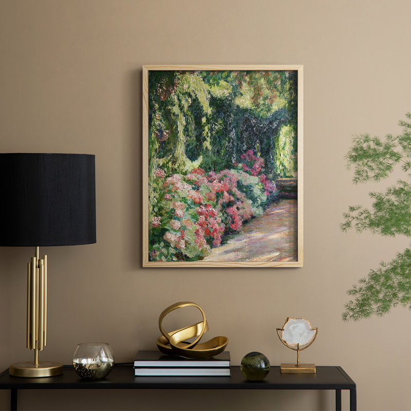 " Vintage Landscape LXI ", Natural, 30" H x 24" W