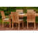 Chelsea Outdoor 13 - Piece Teak Dining Set