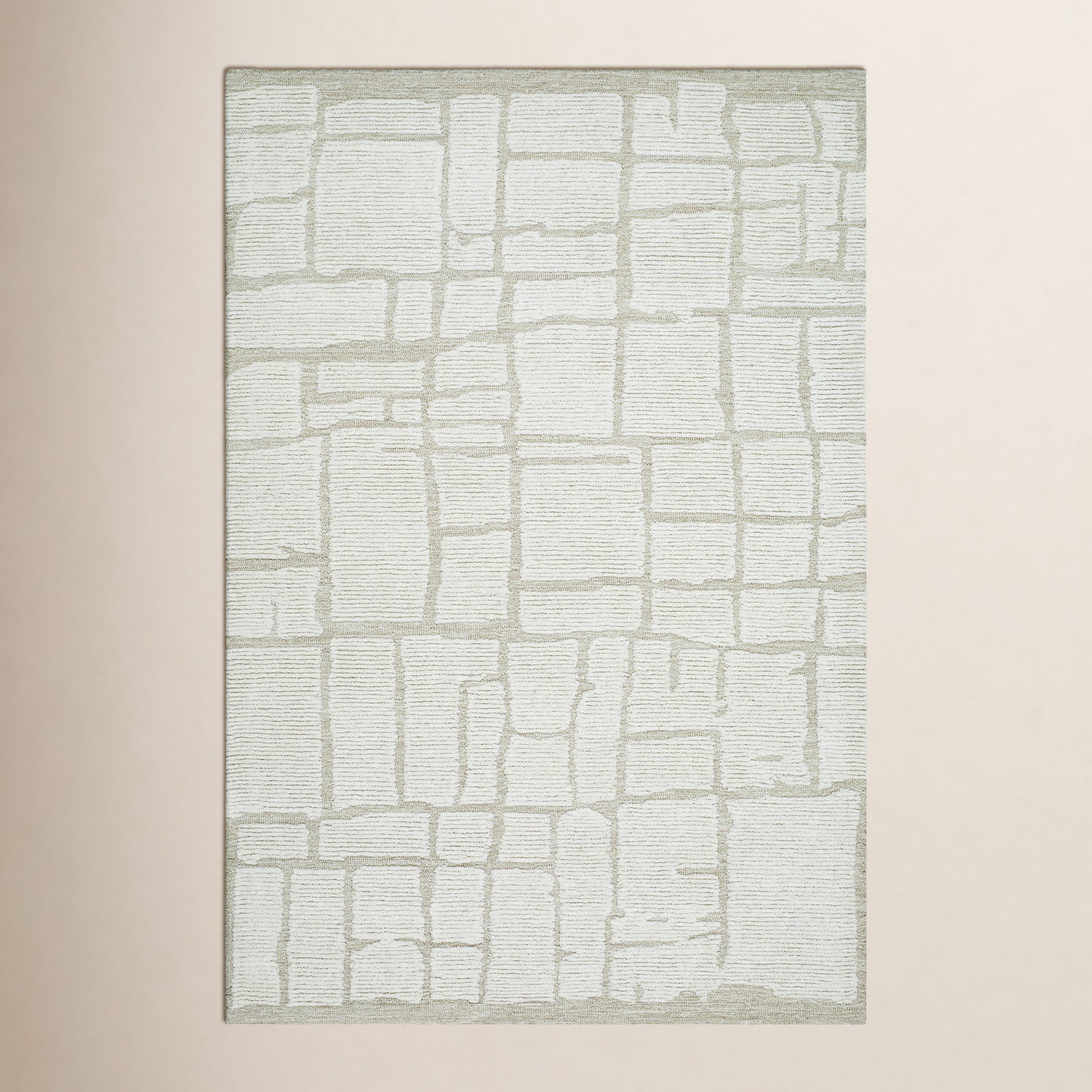 Hand-Tufted Abstract Rug, Rectangle 8' x 10'