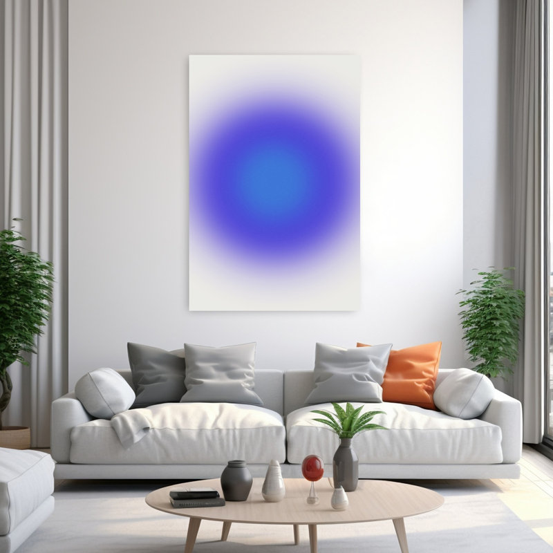 Violet Aura Burst, H 60 po x l 40 po