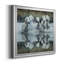 Camargue Reflection - peinture sur toile encadrée-618194543-618194517