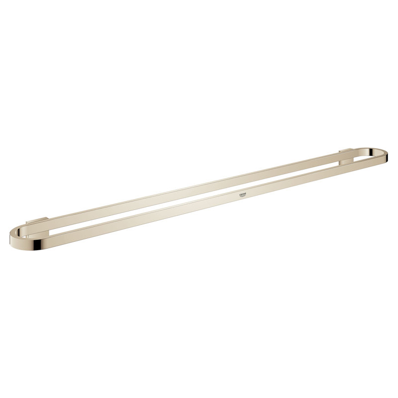 Selection 31.5" Wall Mounted Towel Bar, Polished Nickel
