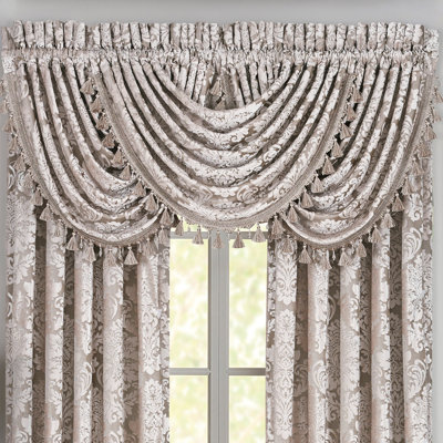 Bel Air - Sand Window Waterfall Valance
