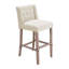 Upholstered 63cm Counter Bar Stools Dining Chairs Set of 2-539147398