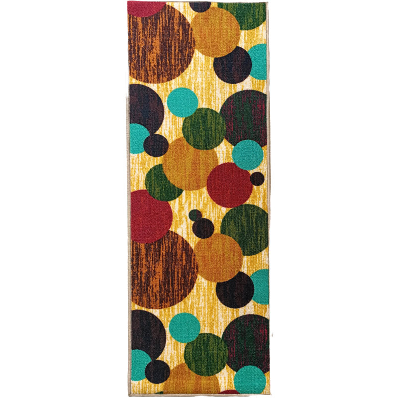 Rafferty Geometric Area Rug, Runner 49 x 137cm