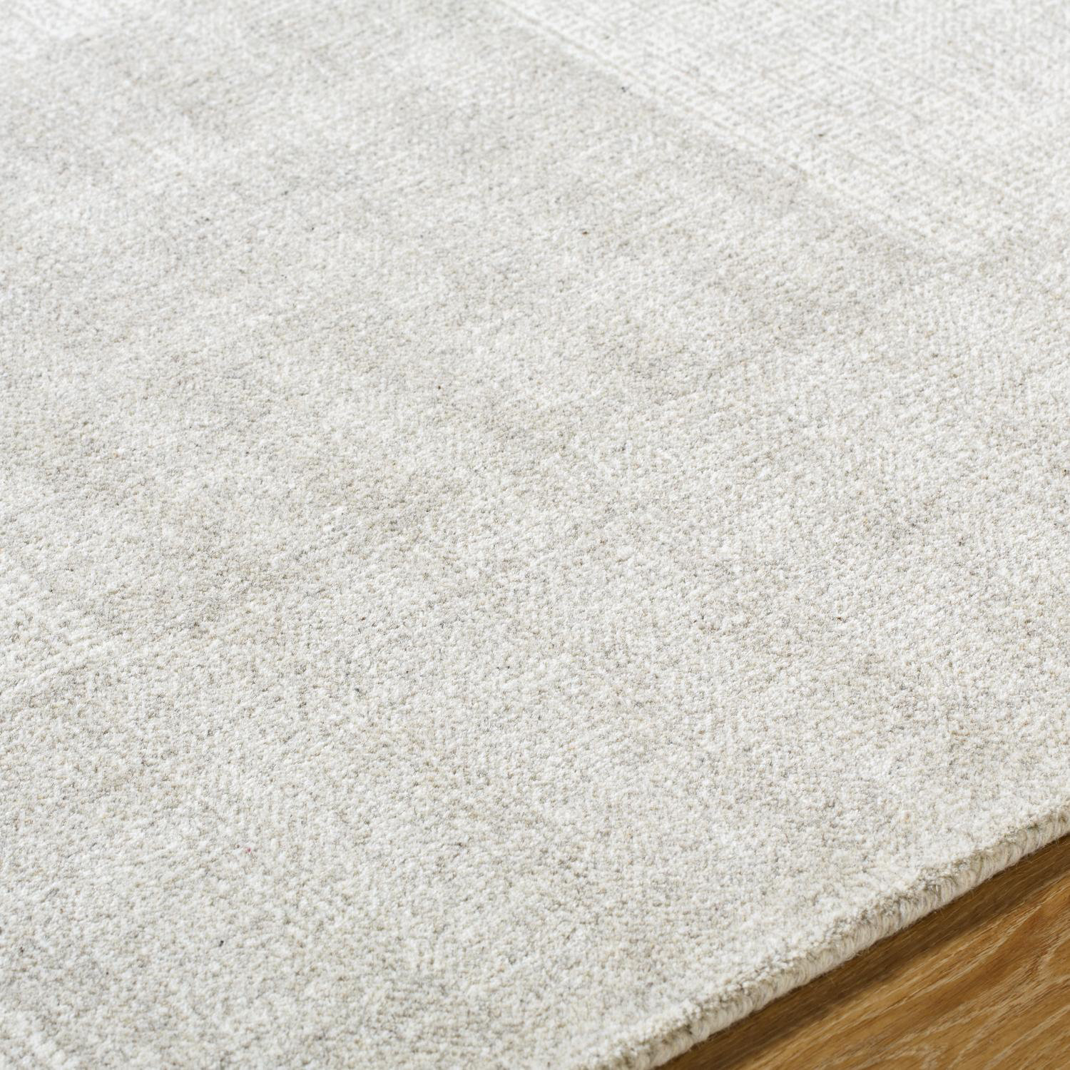 Cheena Hand-Tufted Block Print Area Rug, Rectangle 9' x 12'