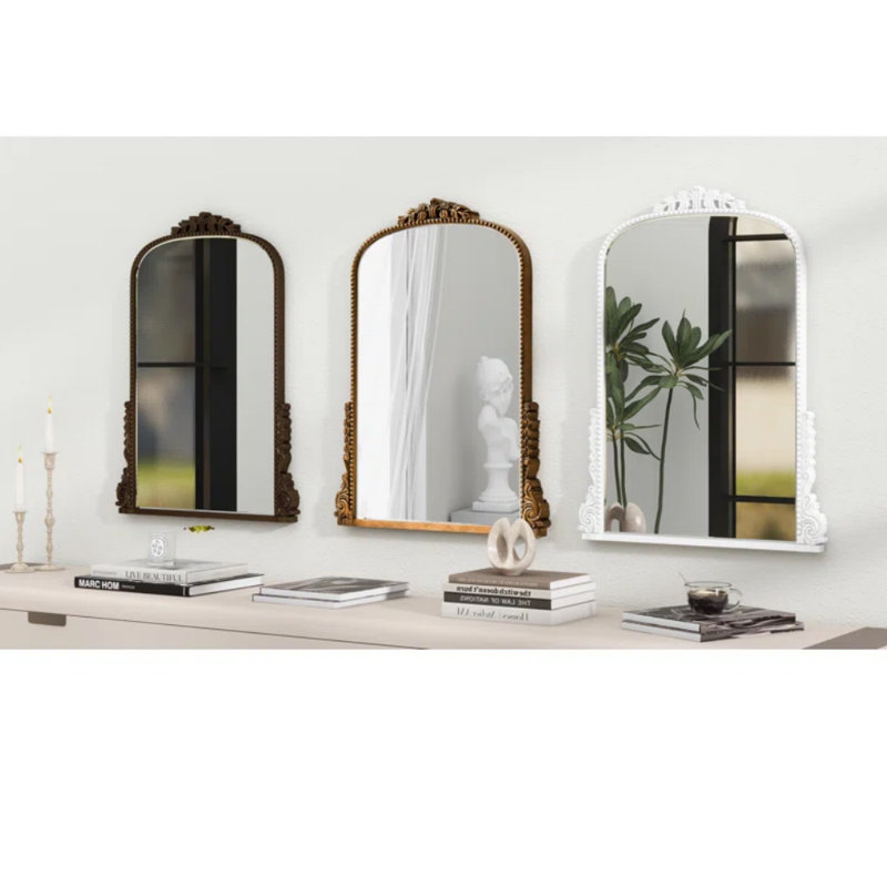 Miroir mural Euri, Or antique, 32 po x 24 po